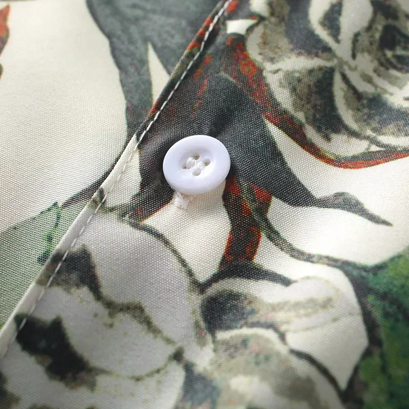 Camisa impressa masculina de manga curta estilo chinês camisa fina roupas preferidas para festas na praia essencial para beachtoourism