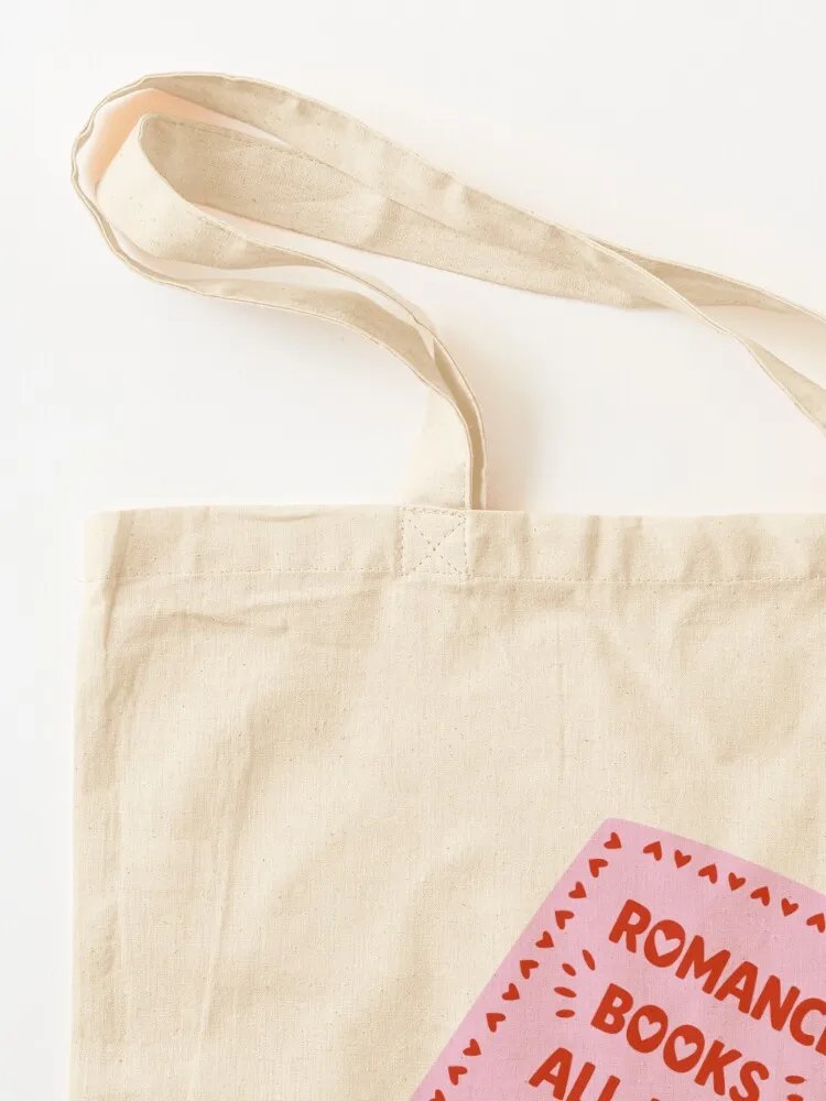 الكتب الرومانسية طوال اليوم حمل حقيبة مخصصة حمل حقيبة قماش حقيبة كتف حقيبة يد نسائية للمتسوقين
