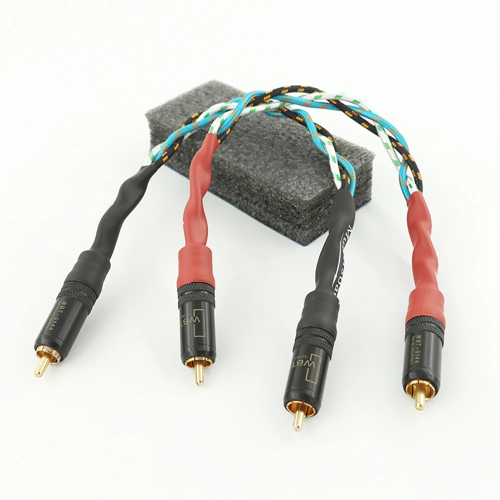 Fever Xidian Enhanced RCA Interconnect: Dual Gold-Plated Hi-Fi Audio Cable for Amplifier & CD Systems​