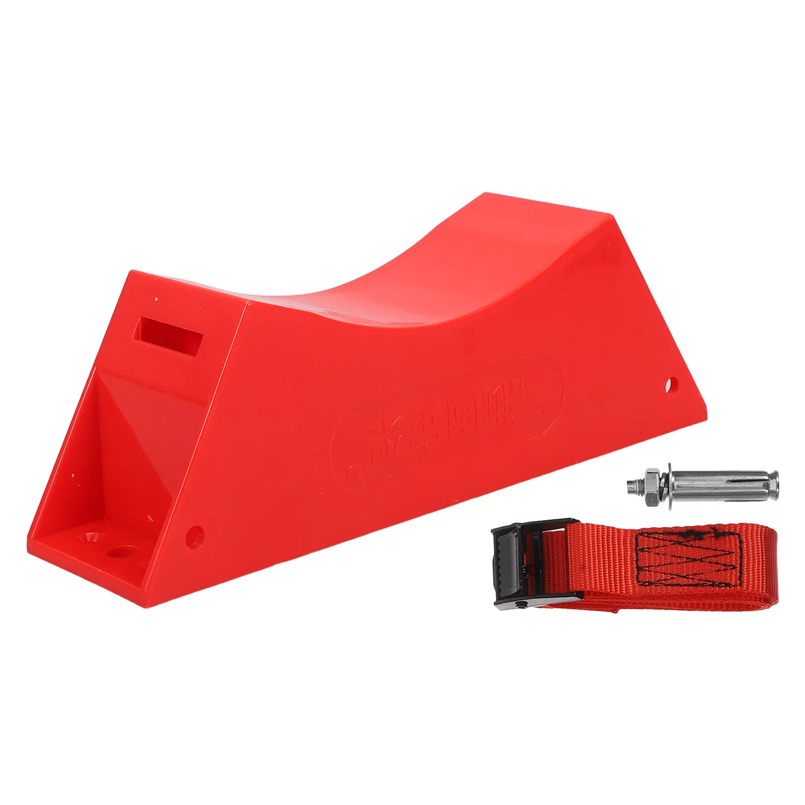 Cylinder Wall Mounted Bracket Heavy Duty Plastic Gas Bottle Stabilizer Strap Safety Fixing Strap Expansion Screws for Factory