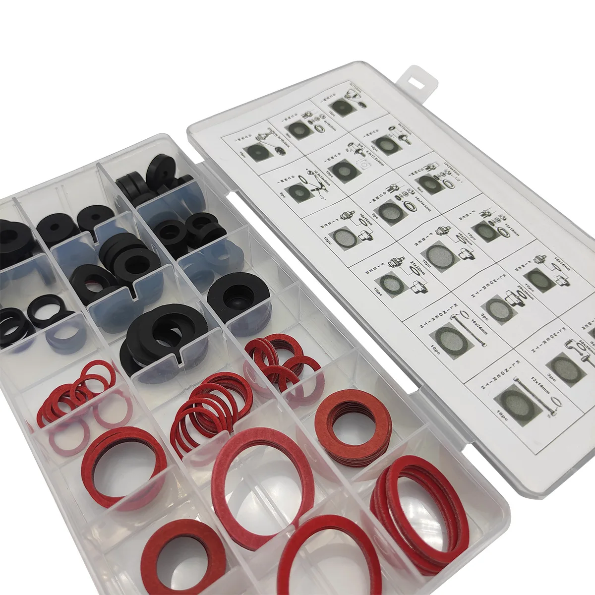 

141PCS Rubber Sealing Washer Faucet Gasket Pipe Hose Sealing Rings Plumbing Gaskets O-Ring Set