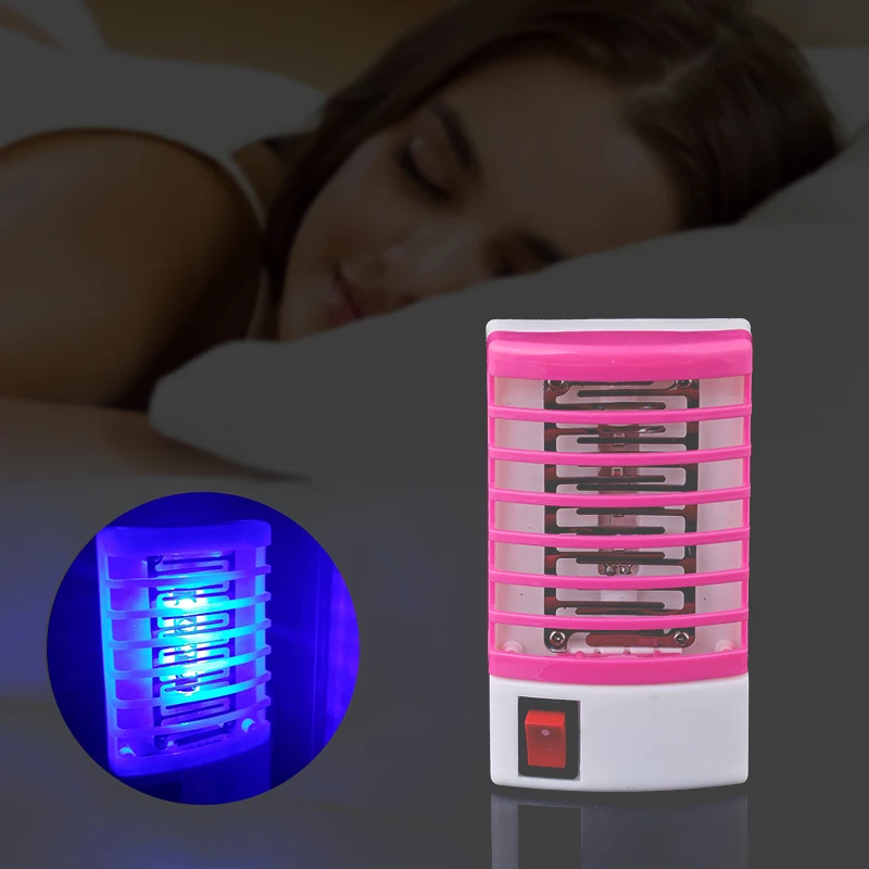 Mini lámpara antimosquitos recargable con Sensor Led, trampa electrónica sin olor, luz nocturna, repelente de insectos, 220v/110v