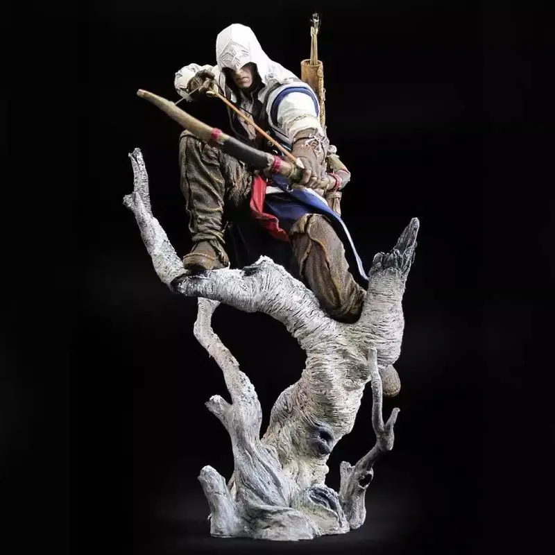 아사신 크리드 모델 알테어 코너 액션 피규어 게임 피규어 장난감 28cm 애니메이션 주변기기 GK 스태츄 장식품 어린이 선물