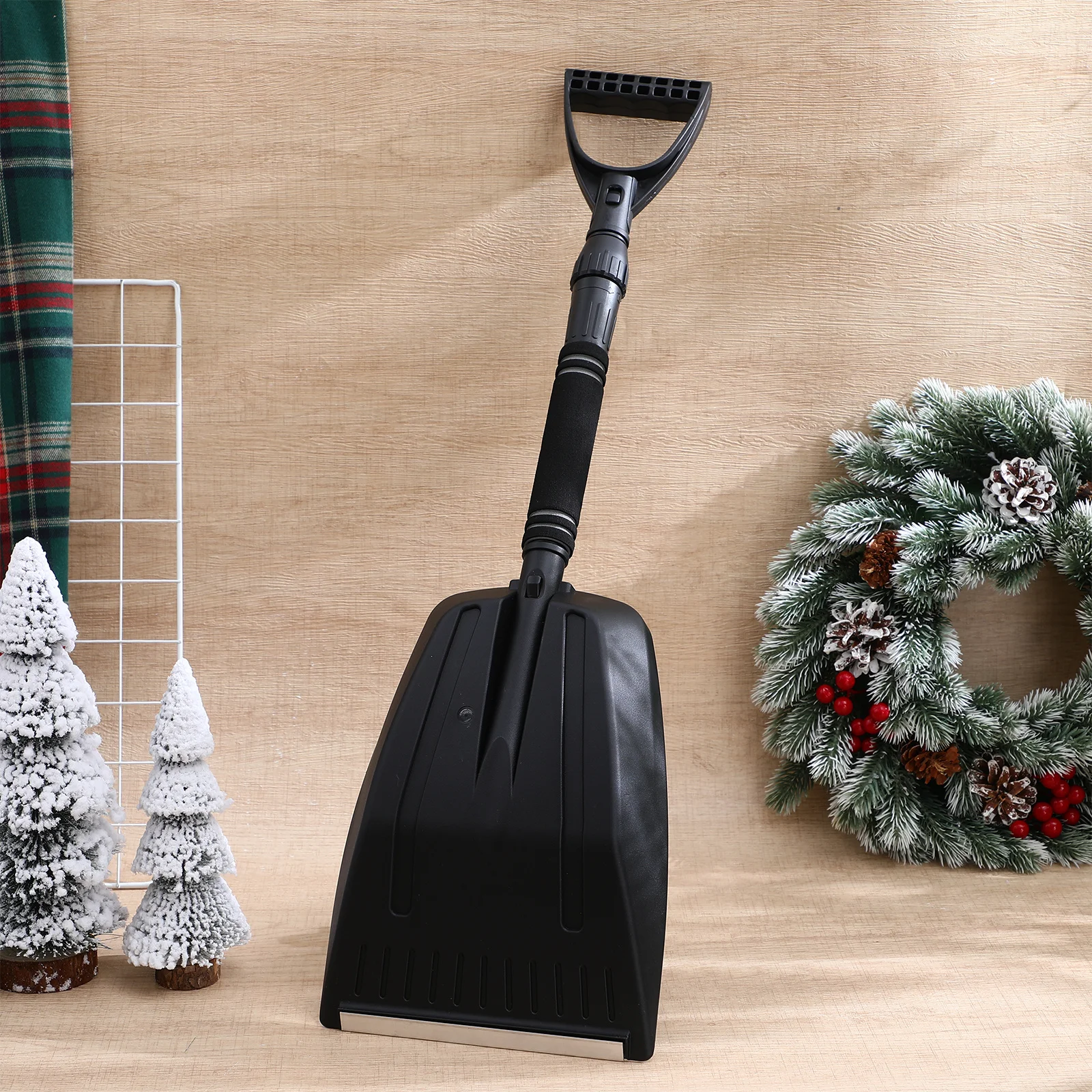 

Snow Shovel Car Heavy Duty Ice Remover Tool Portable Winter Snow Removal Gadget For Vehicle Outdoor Emergency Use