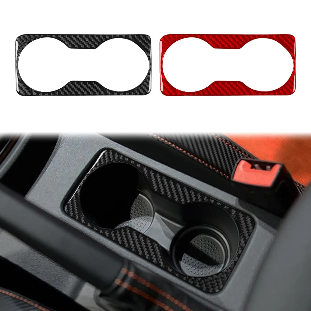 

Настоящая мягкая наклейка из углеродного волокна, автомобильный держатель для чашки, рамка, отделка для Seat Leon 2013 2014 2015, LHD RHD, аксессуары для интерьера