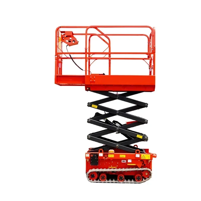 10m Mobile Self Propelled Electric Hydraulic Platform Aerial Work Handicapped Scissor Lift