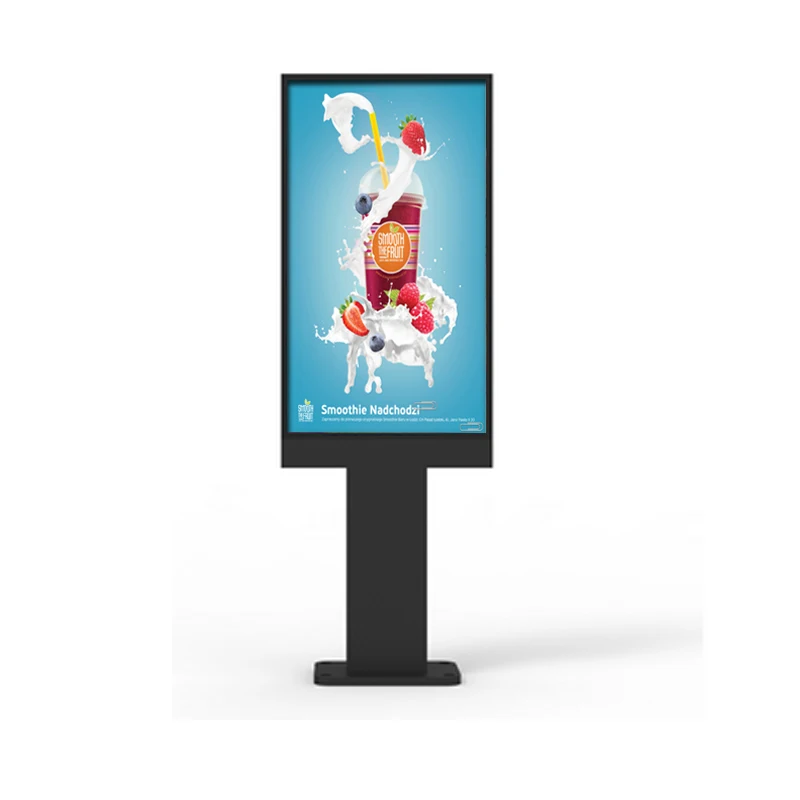 55 Inch Touch Screen 4000nits LCD Monitor Industrial Waterproof Outdoor Advertising Totem Kiosk LCD Display for Business