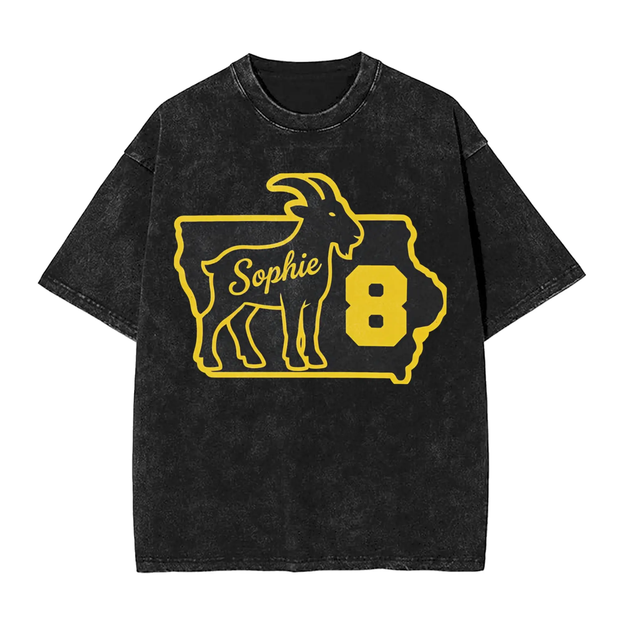 Camisetas de baloncesto Sophie Cunningham número 8, camisetas oversize lavadas estilo hip hop para hombres y mujeres, camisetas de verano estilo streetwear