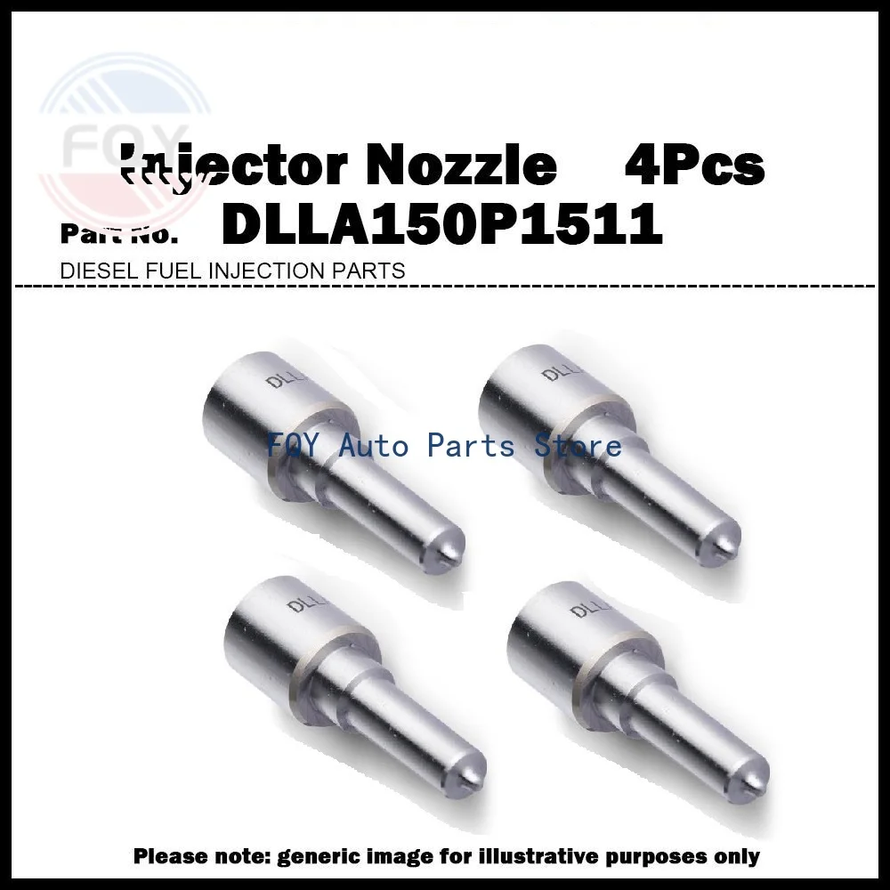 

4X High Quality Injector Nozzle DLLA150P1511 For Kia Hyundai 2.0CRDi 33800-27400 0445110258