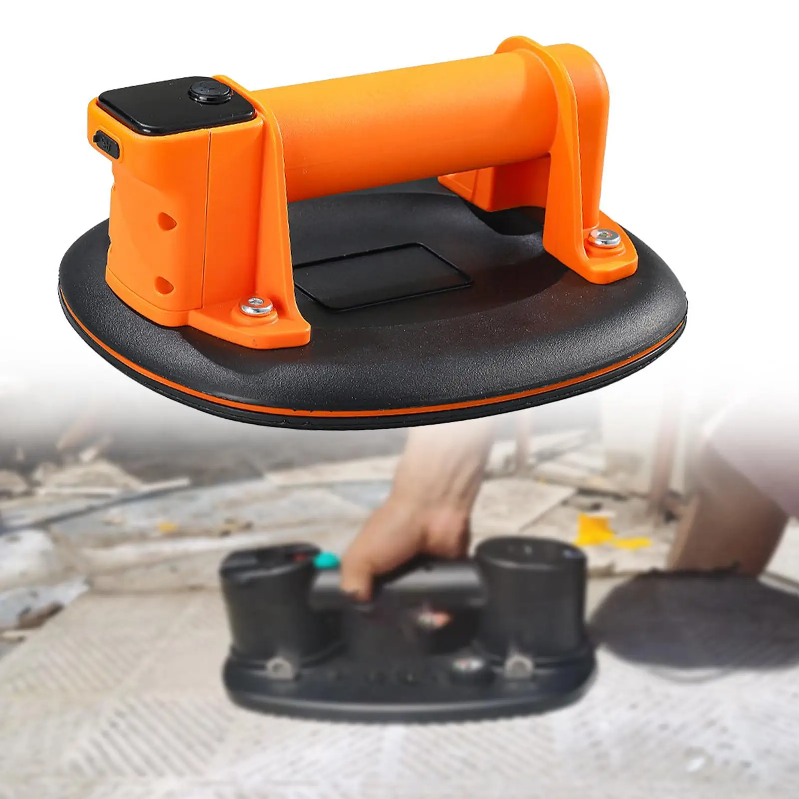 Electric Suction Cup for Glass with 200kg Capacity and Air Pressure Control