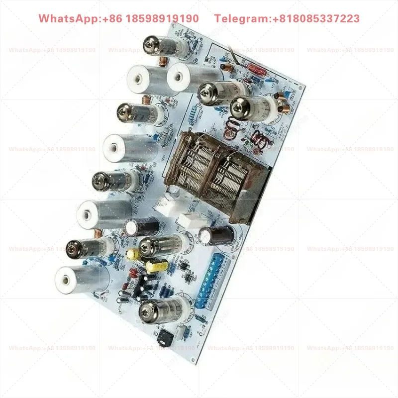 Audio Stereo Receiver DIY Kit Nostalgic Vacuum Tube FM Radio Wireless