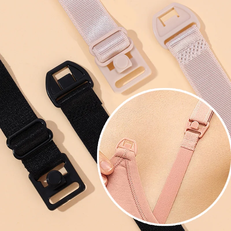 Mulheres Enfermagem Elastic Bra Shoulder Strap Extensão Buckles Ajustável Extended Straps Buckle Removable Underwear Acessórios