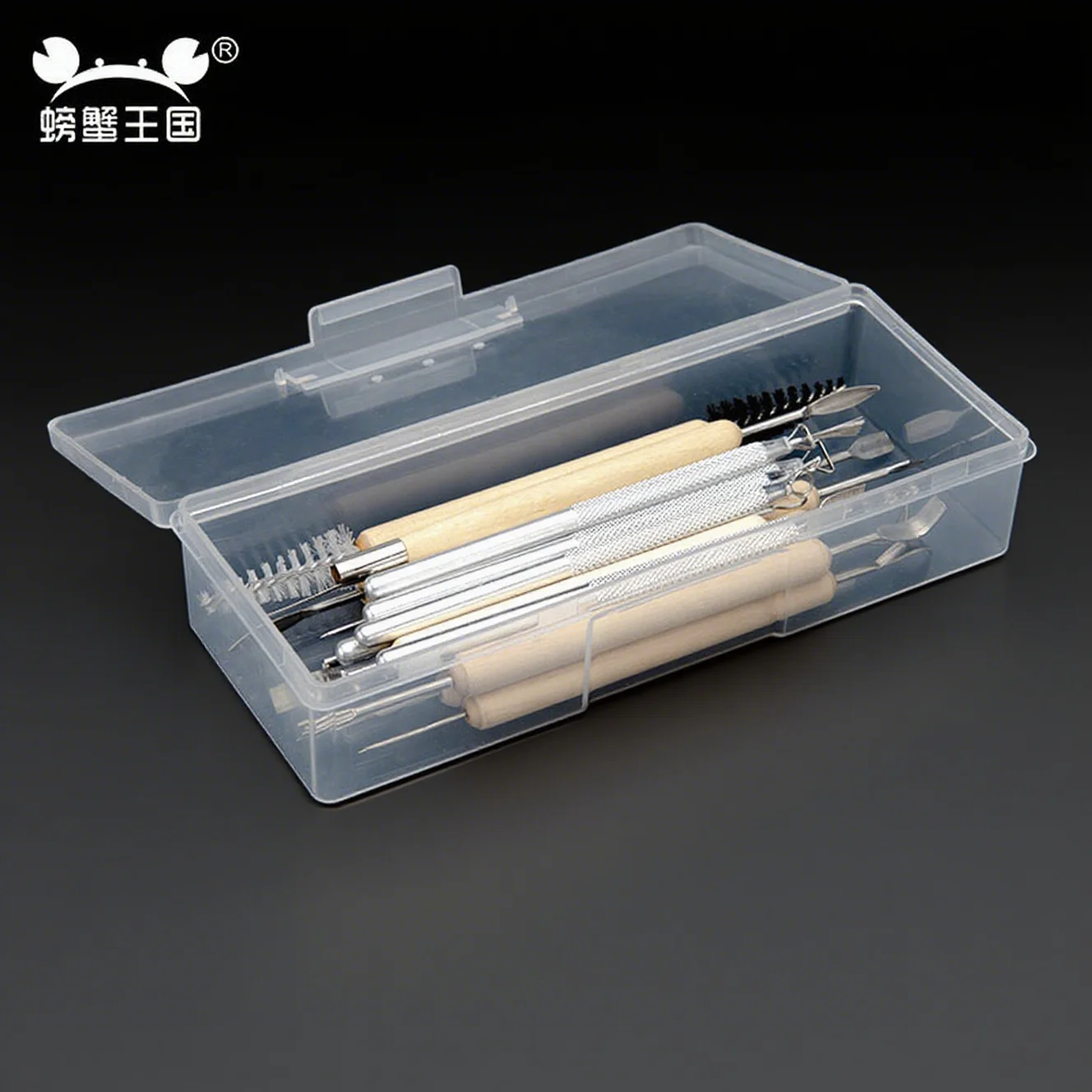 Zestaw drewnianych narzędzi do rzeźbienia w glinie, dwustronne narzędzia do modelowania i rzeźbienia w glinie polimerowej, do samodzielnego tworzenia rękodzieła dla początkujących.