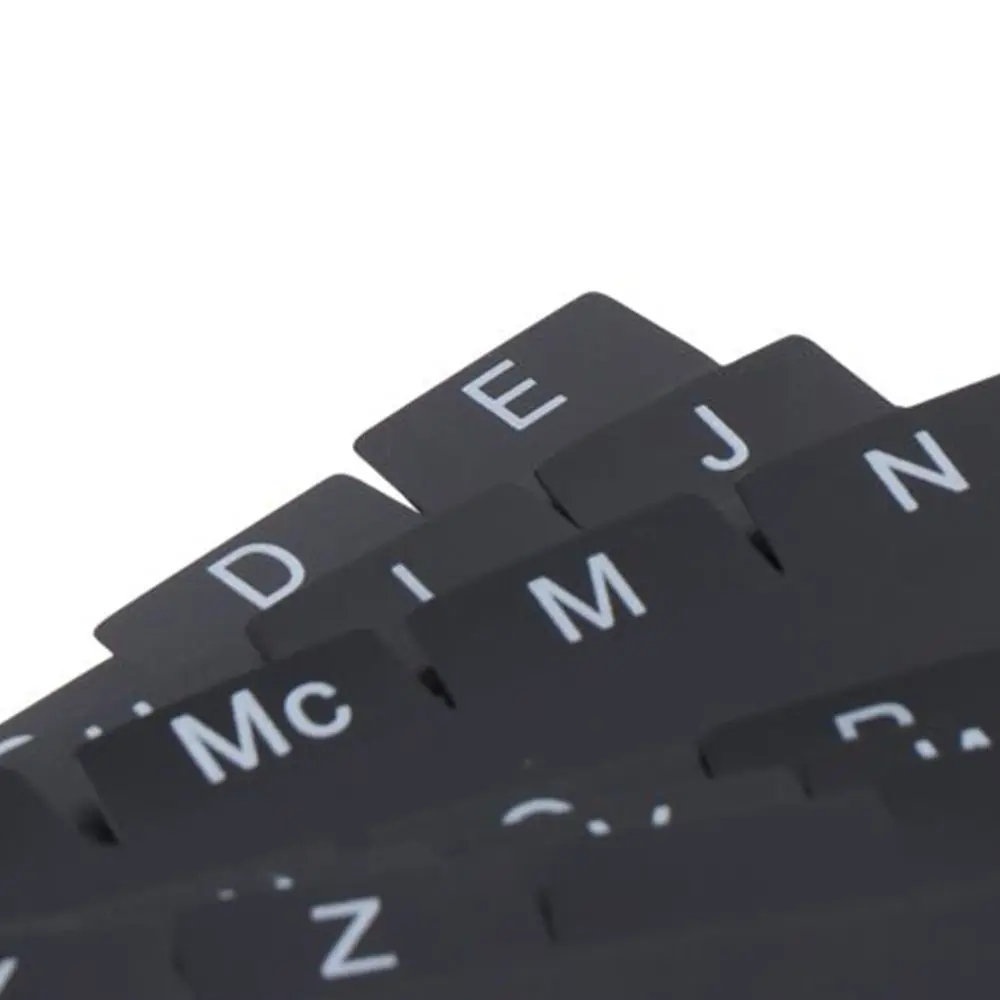 30 PCS Self Index Card Blank File Dividers Black Alphabetical Index Card Dividers Home