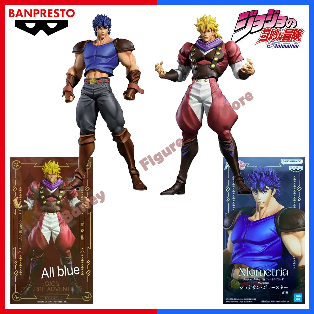 

Original Genuine Figure BANPRESTO JoJo's Bizarre Adventure 22cm Jonathan Joestar Dio Brando Anime Figure Collectible Model Toys