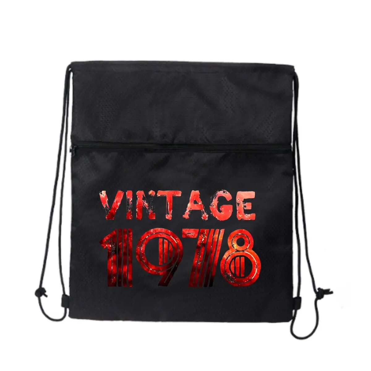 

Винтажный спортивный рюкзак 1978 года с карманом на шнурке, простой рюкзак для мужчин и женщин, рюкзак для фитнеса