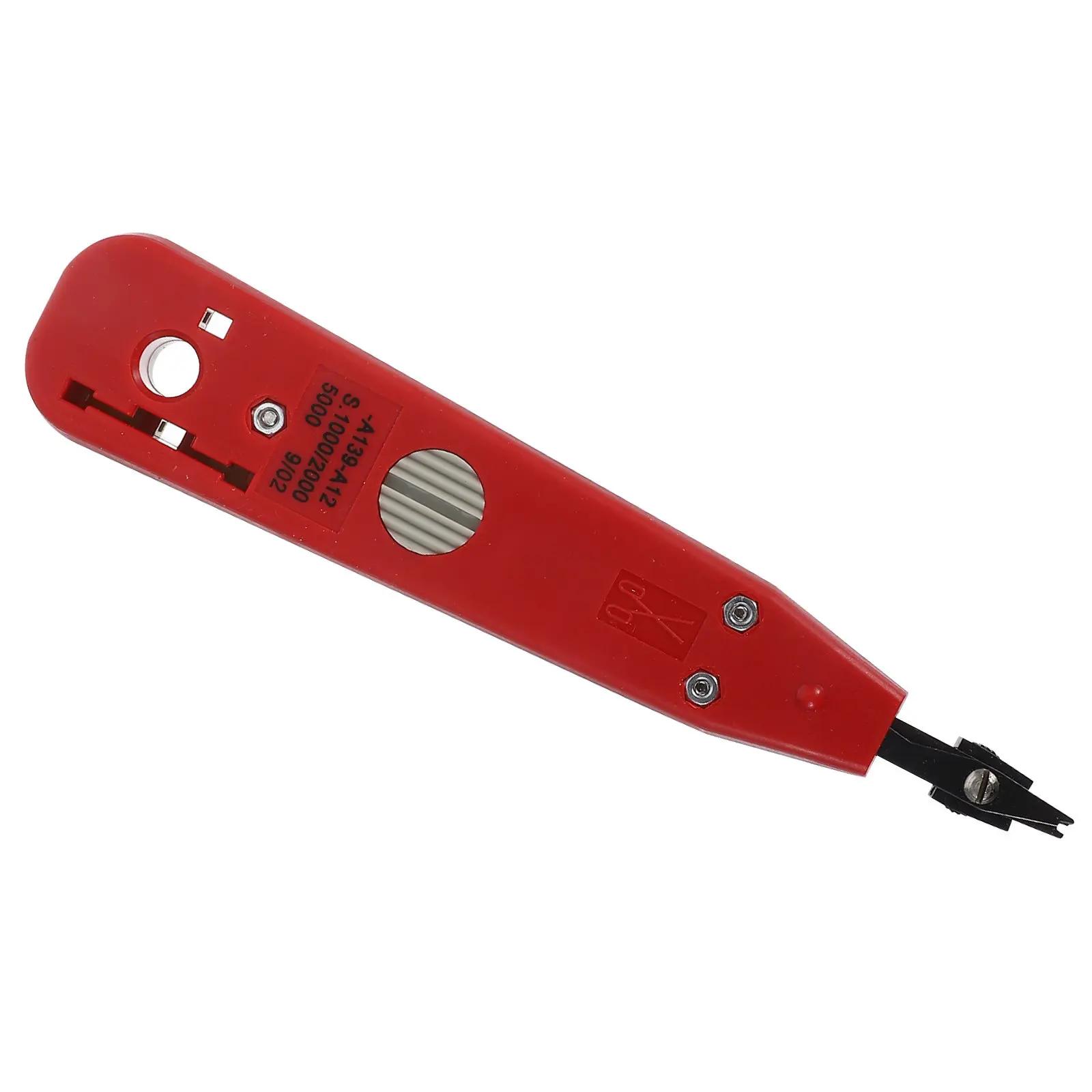 Ethernet Punch Down Tool Sturdy Wire Crimping Tool Kit Computer Cable Punch Down for Home and Office Wiring