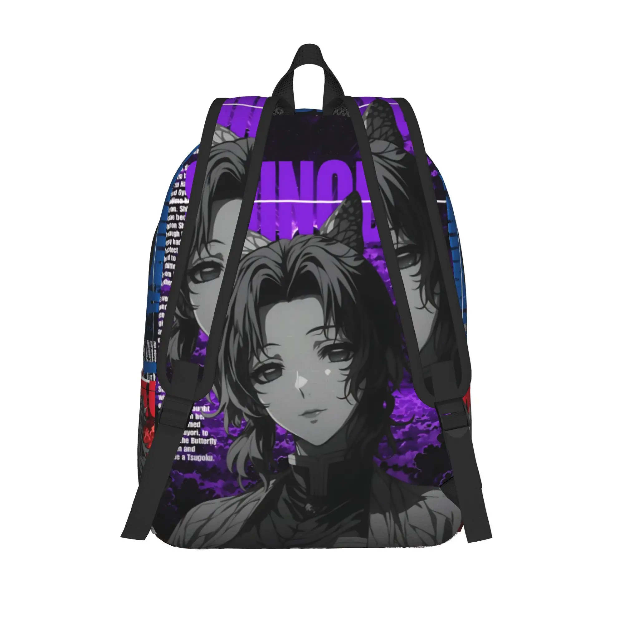 Fashion Halloween Demon Slayer Backpack  Mochilas Casual Outdoor Retro Washable Rucksack
