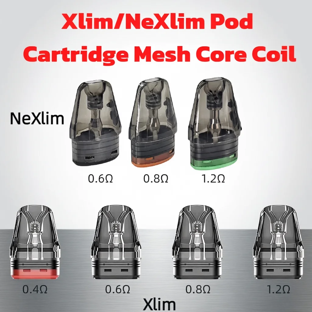 1/3/5 Xlim/NeXlim Pod 2/4 0.4/0.6/0.8/1.2 OXVA Xlim/NeXlim Pro SE SQ GO PRO2 pod system for pod systems - related product image