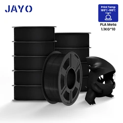 JAYO PLA / ABS / PETG / Silk / ASA /TPU /PLA+ Filament 10 Rolls 3D Printer Filament 1.75MM 0.65/1/1.1KG Neatly Wound 3D Filament