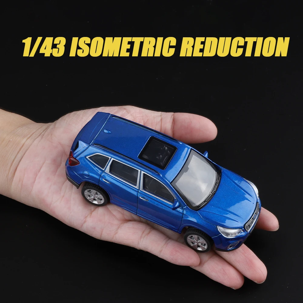 2025 1/43 Bilancia Subaru Forester WRX STI Auto Sportive Pressofuso In Lega di Metallo Modello Classico Giocattolo Del Capretto Regalo Squisito Collezione Decorati