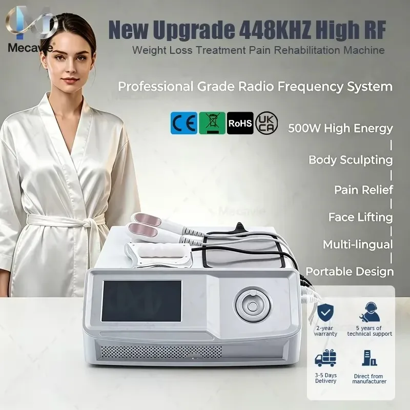 2026 NEW CE Newest Technological Advancements INDIBA 448KHZ Therapy Machine Pain Relief SPA Rejuvenation
