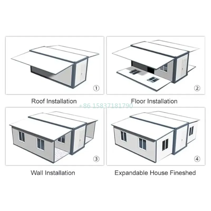 Prefab Container House Hotel Cabin Prefab Modular Expandable House Camping Capsule Container Home Folding Tiny House Australia