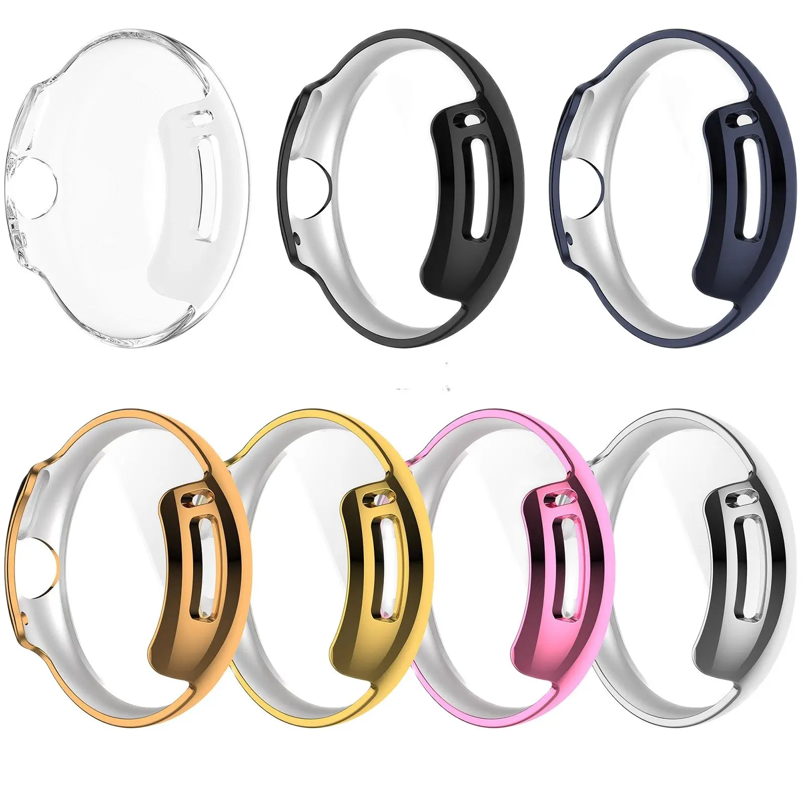 All-inclusive PTU-hoes voor de nieuwe Google Pixel-horloge 1/2/3 41 mm smartwatch-hoes Beschermhoes