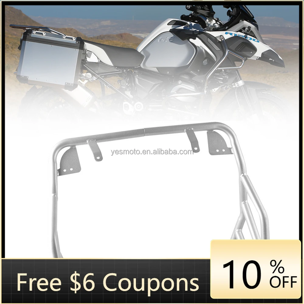 

STLF Silver Upper Engine Guard Crash Bars Protection for R 1200 GS 2004 - 2012 11