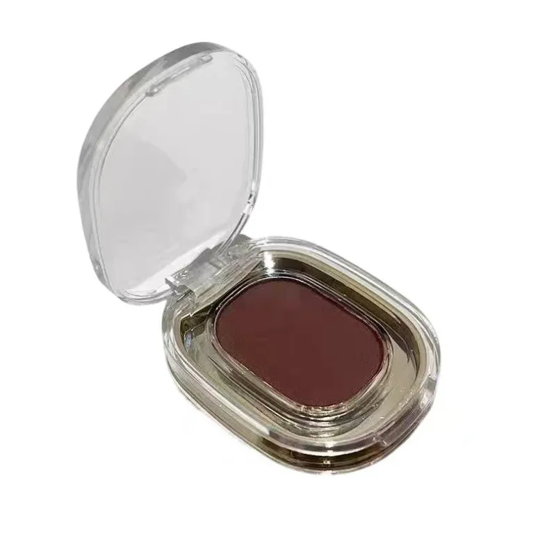 พาเลทอายแชโดว์สีเดียวแบบแมท สีน้ำตาลแดง ประกายมุก ความอิ่มตัวของสีต่ำ ไฮไลท์เปลือกตา โทนสีเอิร์ธ ใช้เป็นอายไลเนอร์ได้