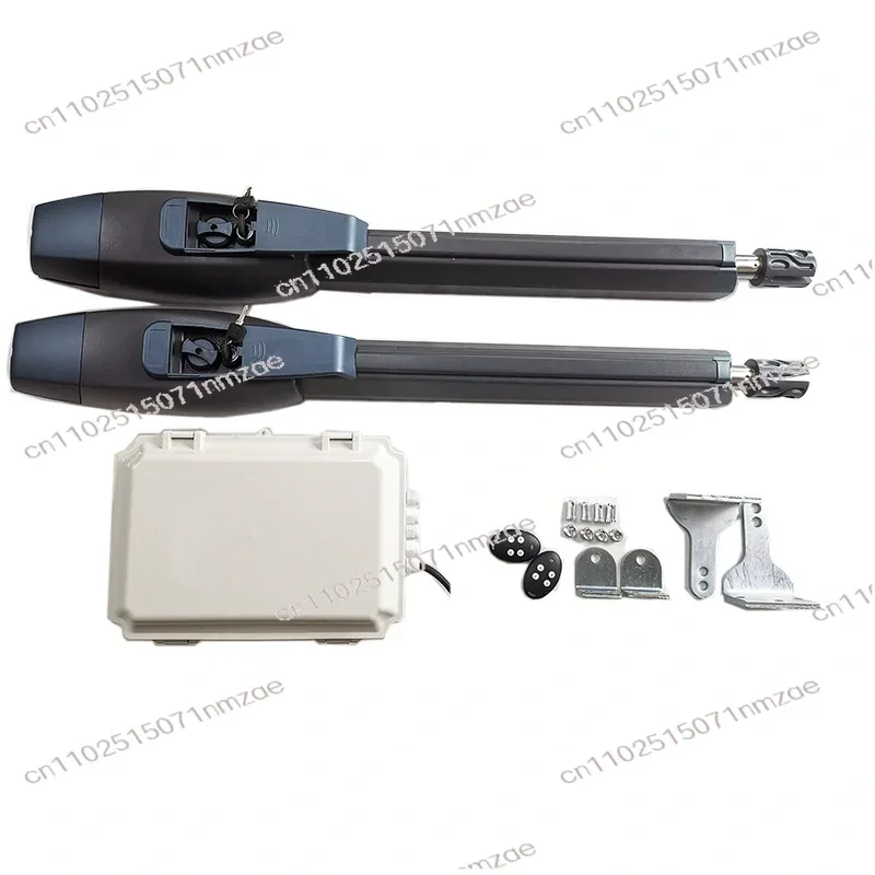 Premium Opposite straight arm opener Swing door motor 500KG heavy duty door durable wrought iron automatic door closer