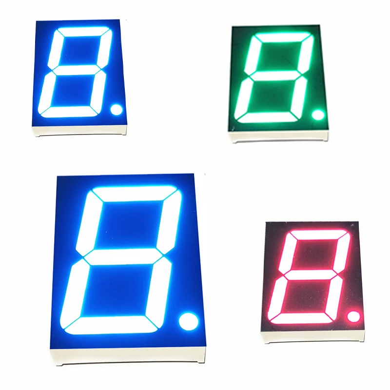 48*70*12mm Rosso/Verde/Blu/Display LED da 2.3 Pollici 1 Bit Catodo/Anodo Tabella Digitale per Elettrodomestici Raddrizzatore