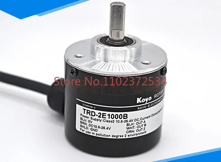 

Incremental photoelectric rotary encoder npn collector TRD-2E1000B