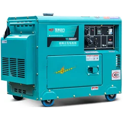 Diesel Generator 5.5KW Low-Noise Small Household 220V/380V Dual Voltage Outdoor Generator