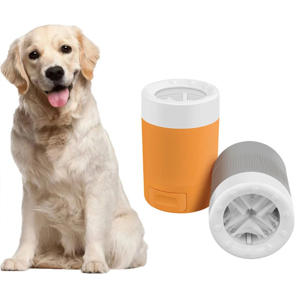 Dog Paw Cleaner For Small And Medium Dogs Portable Dog Paw Washer Split Detachable Pet Paw Cleaner Cup Pet Supplies