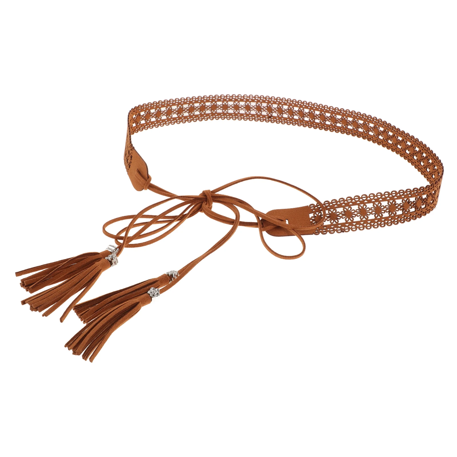 حزام خصر أنيق للنساء، حزام فستان بوهو، تصميم شرابة أنيق، مريح مناسب للحفلات وحفلات الزفاف والمناسبات