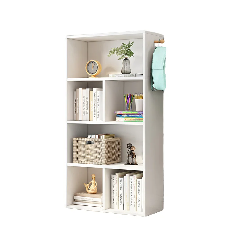 

Large-capacity wooden household bookcases, simple bookshelves, corner shelves, durable