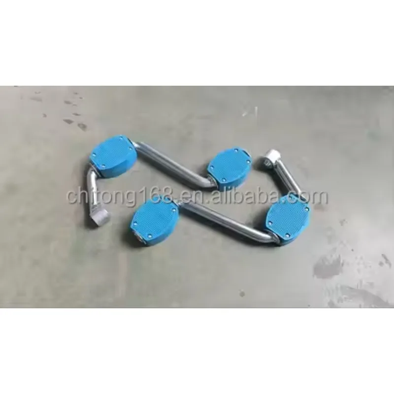 Manual Foot Cycling Pedals Three Big Wheels Water Tricycle