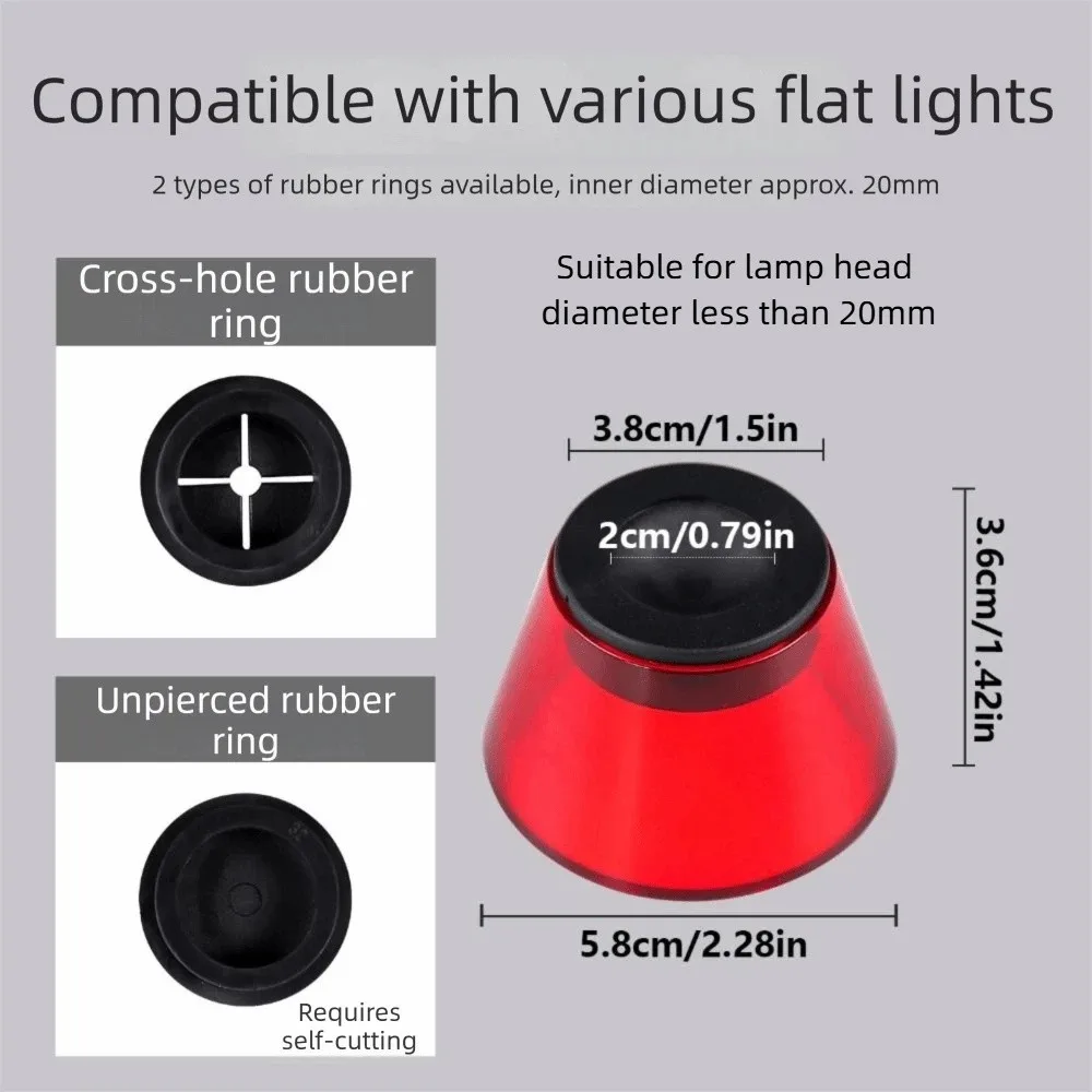 Bouclier de lampe à ongles épais, Anti-éblouissement, déflecteur de blocage de la lumière UV confortable, Protection des yeux, panneau d'abat-jour Anti-lumière bleue