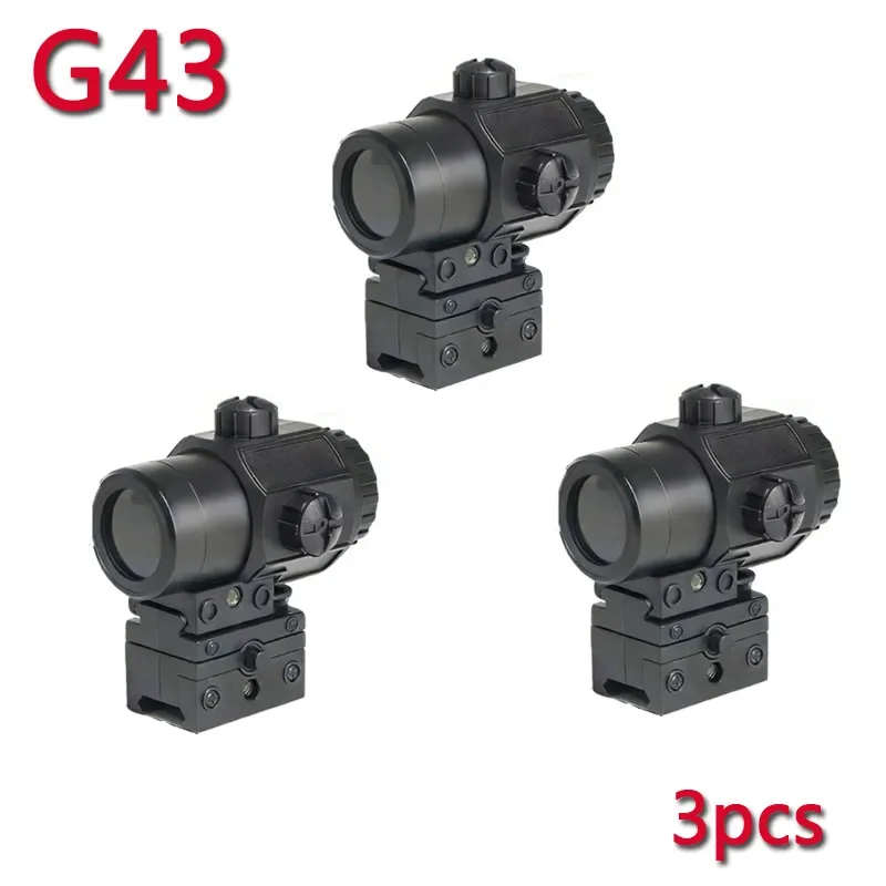 NONE 2026 Neues Taktisches Laser-Taschenlampen-Set PEQ15 X300 X400U - 20mm Schienenmontage für G33/G34 Airsoft Spielzeugwaffen     CS Jagd 6