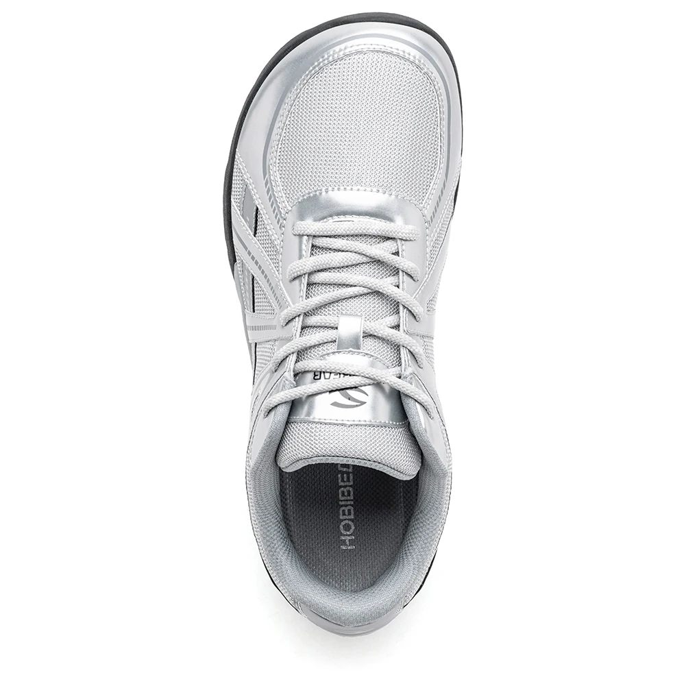 HOBIBEAR Barfuß-Laufschuhe mit breiter Zehenbox, Unisex Cross-Training-Sneaker, klassische Retro-Schnürschuhe – Detail 3