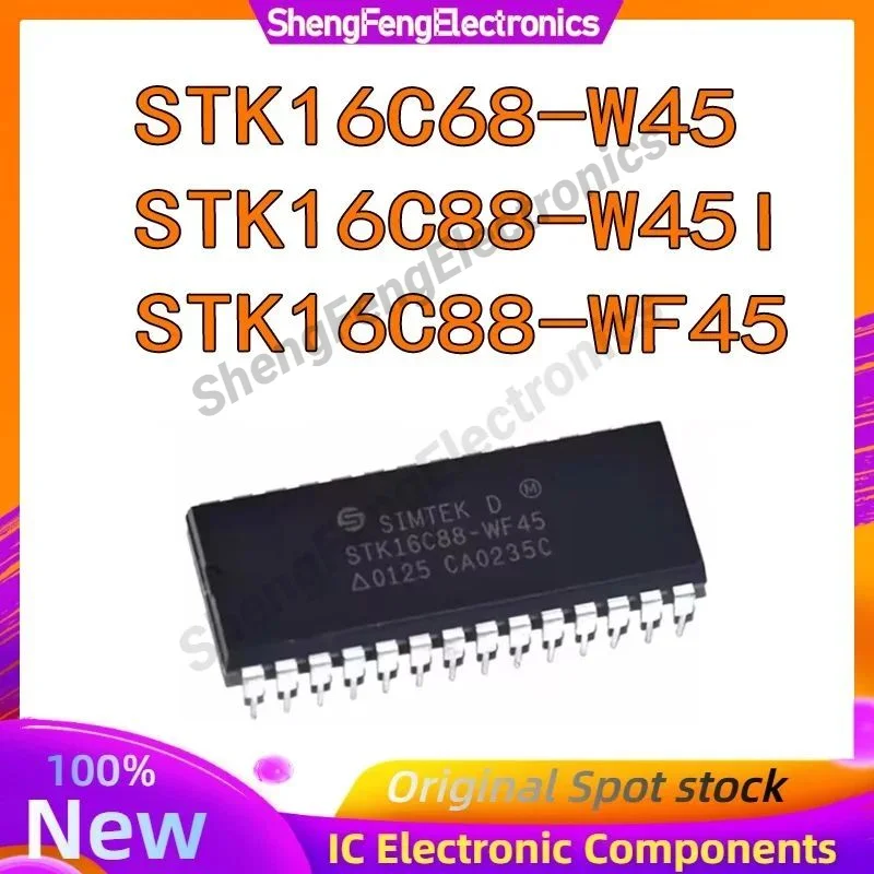 

STK16C68-W45 STK16C88-W45I STK16C88-WF45 IC-чип 100% новый оригинальный в наличии