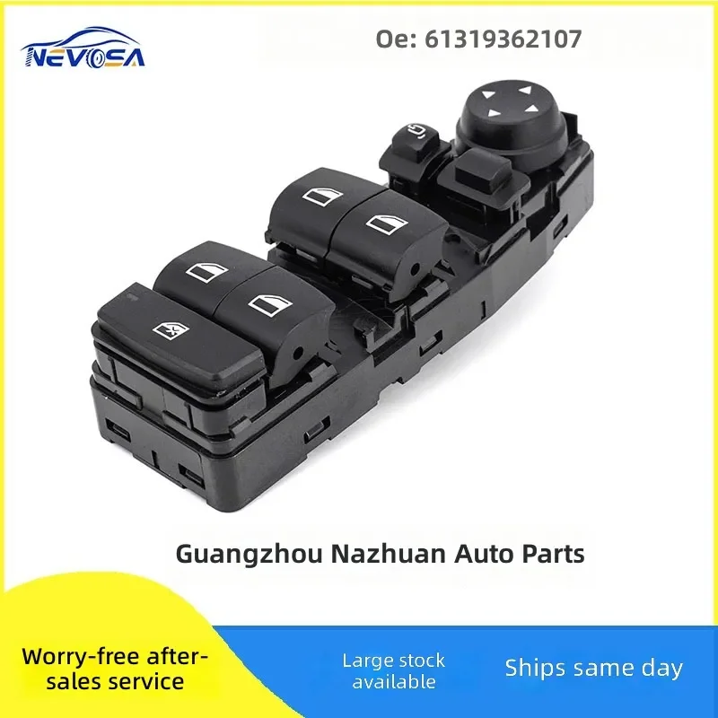 For BMW 1 Series E81 E82 E87 E88 2011-2016 Window Glass Lifter Switch 61319362107 Auto Parts