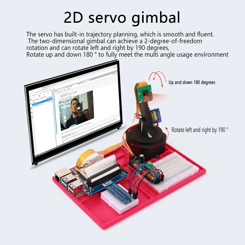 Raspberry Pi 5 AI Intelligent Vision Suite OpenCV Vision Development Intelligent Robot Python Pi4B