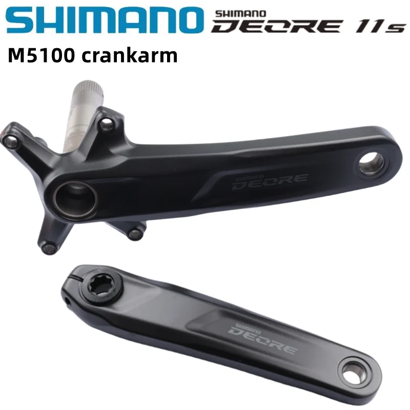 

Shimano Deore M5100 Crankarm 170mm 175mm 11 Speed 10s Mountain Bike Bicycle Crankset 96BCD Crank Original Shimano MTB Arm