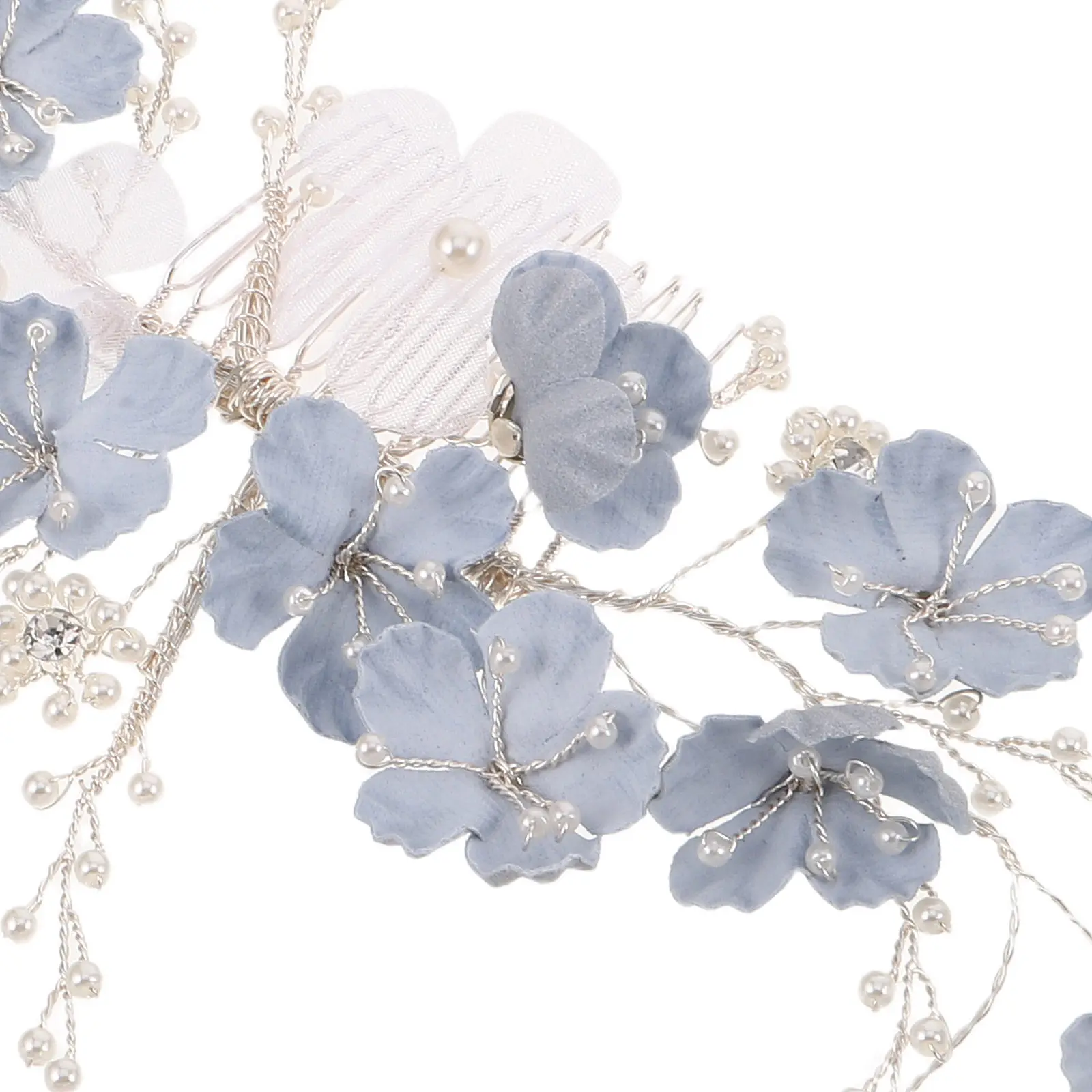 Bridal Wedding Hair Comb Floral Design Stable Clip Romantic Wedding Hairpiece Bridesmaids Formal Occasions Hair