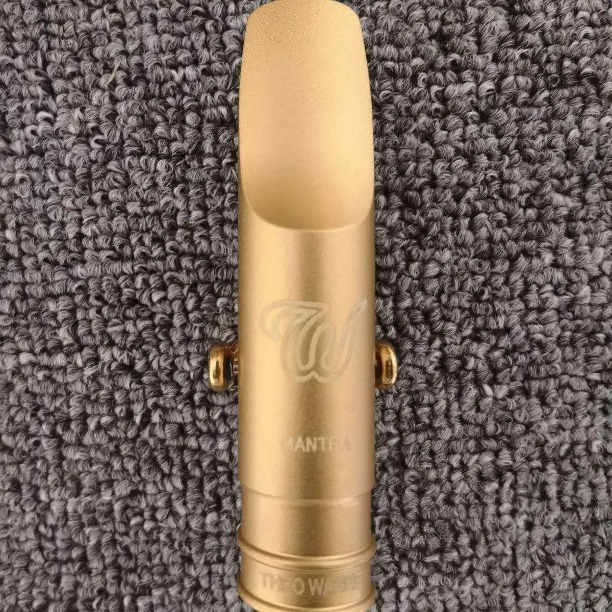 New Tenor Soprano Alto Saxophone Metal Mouthpiece Gold Lacquer Mouthpiece Sax accessories Mouth Pieces Woodwind Accessories