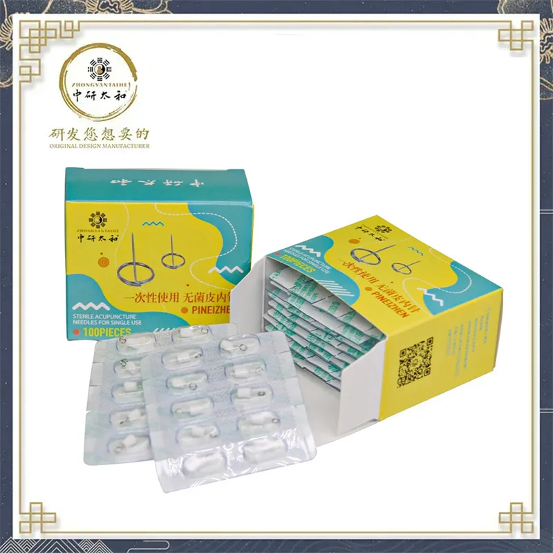 Ear Acupressure Acupuncture Needles Multi-functional Disposable Sterile Press Needles Facial and Ear Acupuncture Treatment