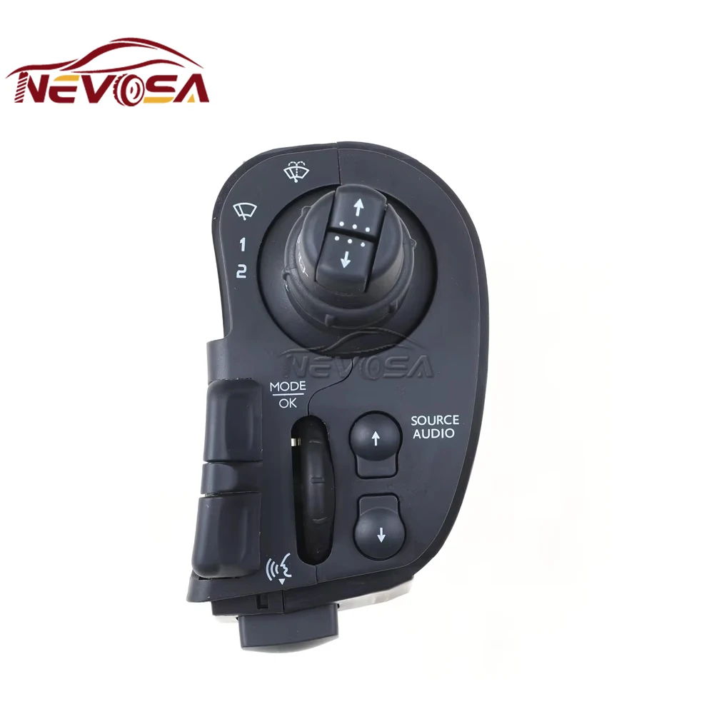 NEVOSA For Renault Clio mk3 3 III 2005-2010 MODUS KANGOO Radio Wipers Combination Switch 8201590631 8201359195