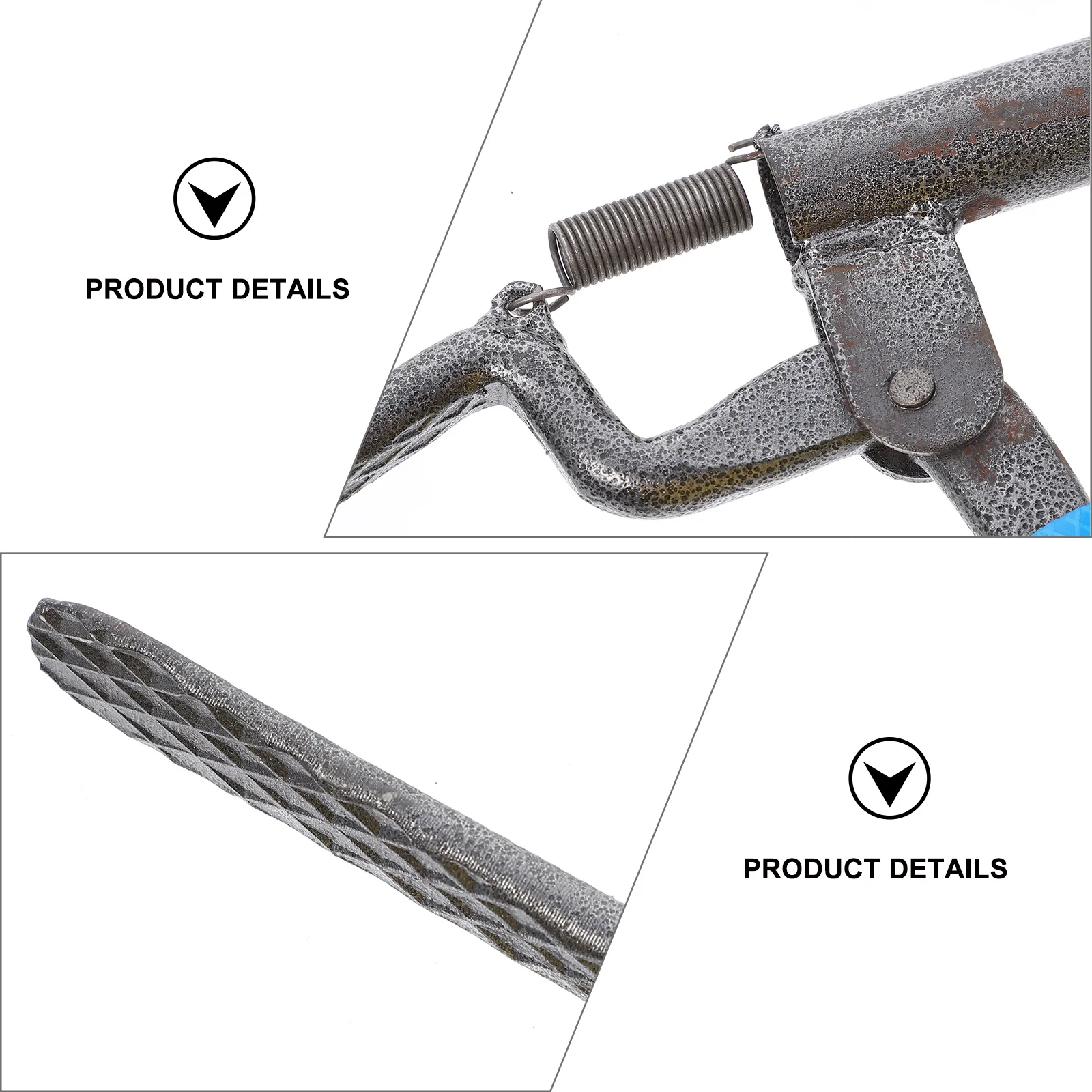 1 قطعة ملقط الطوب بأسعار معقولة مقبض مريح خفيفة الوزن كتلة الناقل توفير أداة تصميم الربيع المرنة